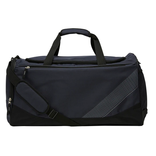 Large Foldable Sports Gym Duffle Bag Waterproof Travel Duffel Bag - Navy - Main Image