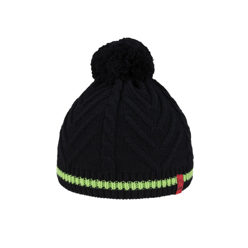 BRBL Dolomiti Merino Wool Blend Pull On BEANIE Warm Winter Hat Pom Pom Knitted - M - Main Image