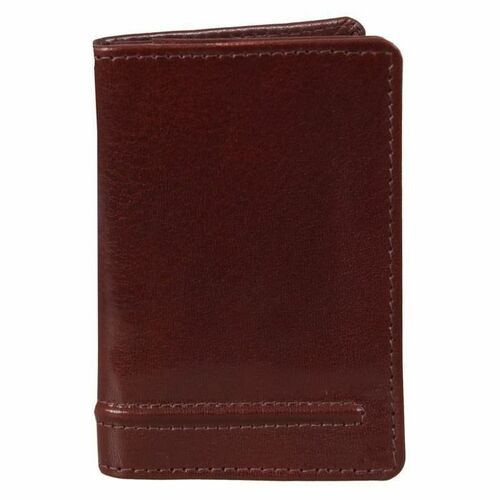 DENTS WALLET Genuine Italian LEATHER Mens Credit Card Holder Bifold GIFT BOX - - Main Image