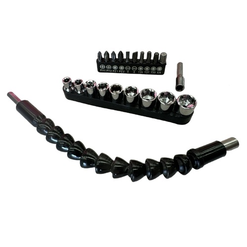 Flexible Drill Extension Right Angle Bit Attachment Holder Shaft Screwdriver - Main Image
