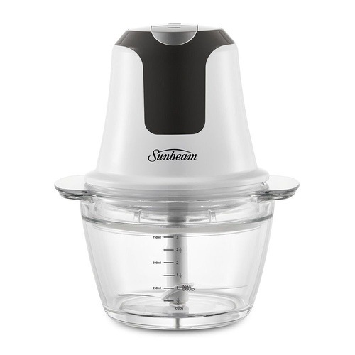 Sunbeam Mini Glass MultiChopper Food Processor - White - Main Image