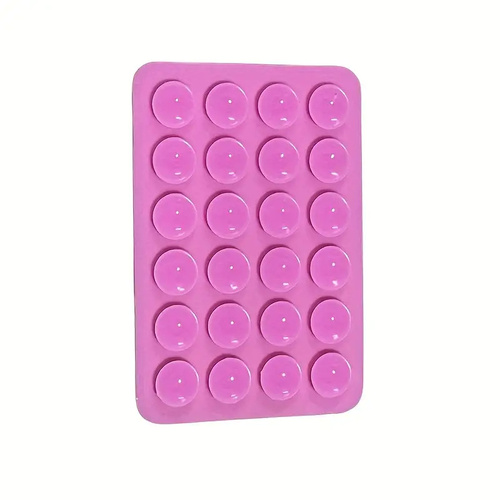 3M Silicone Phone Case Mount Pad Suction Cup Hands Free Holder Adhesive - Pink - Main Image