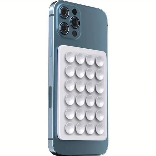 3M Silicone Phone Case Mount Pad Suction Cup Hands Free Holder Adhesive - White - Main Image