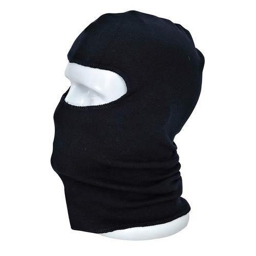 PORTWEST Flame Resistant Anti Static Balaclava Beanie Hat Warm Face Mask Ski  - Navy - Main Image