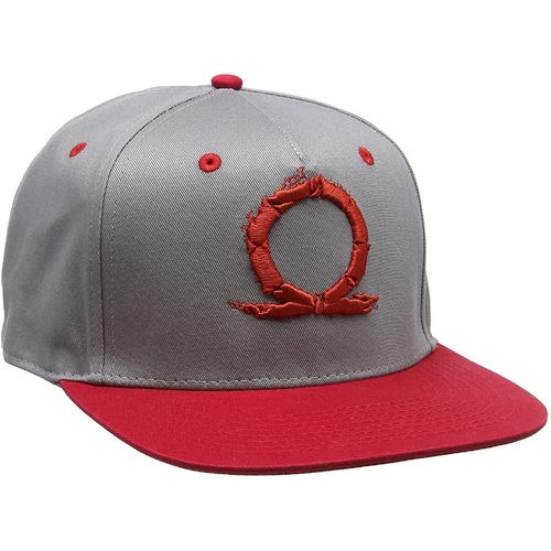 Gaya God of War Embroidered Serpent Logo Snapback Baseball Cap - Main Image