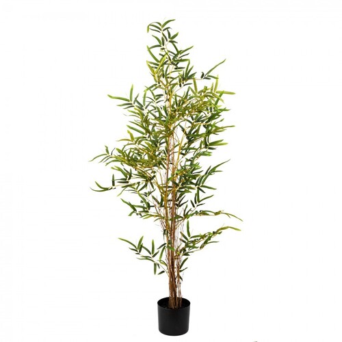 130cm Potted Bamboo Tree Artificial Plant Fake Tropical Home Decor - Main Image