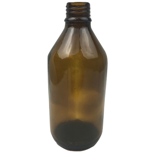 600ml Brown Glass Bottle for DIY Arts & Crafts without Lid/Cap - Main Image