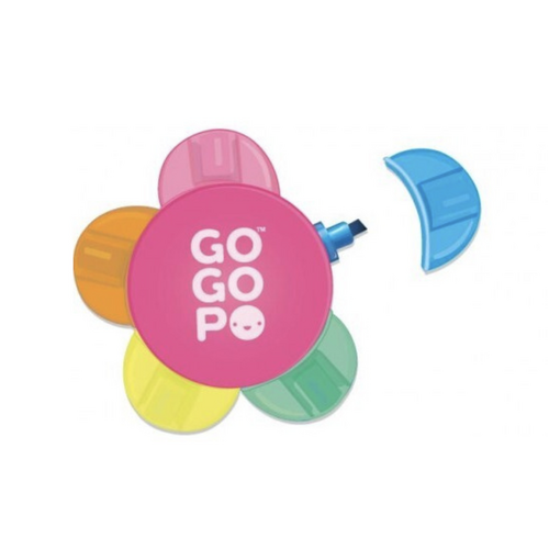 GoGoPo 5 Colour Flower Highlighter - Main Image