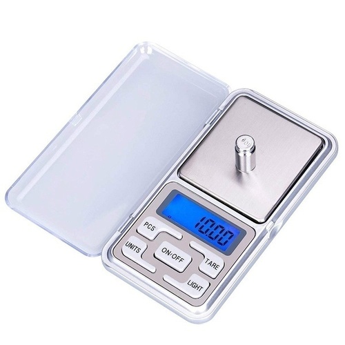 200g 0.01 DIGITAL POCKET SCALES JEWELLERY ELECTRONIC Milligram Micro Mg Weigh - Main Image