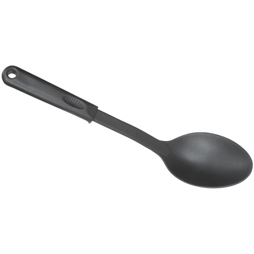 32cm Nylon Serving Spoon in Black - Main Image