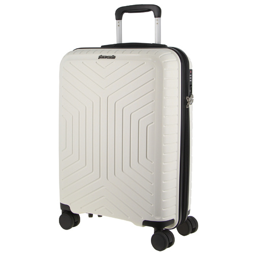 Pierre Cardin 76cm Large Hard-Shell Suitcase Travel Luggage Bag - White - Main Image