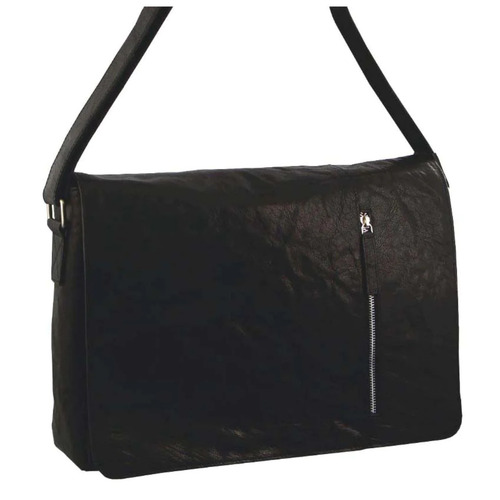 Pierre Cardin Computer 15" Laptop Bag Messenger Cross Body Business Shoulder - Black - Main Image