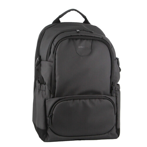 Pierre Cardin Backpack Bag Travel & Business Built-in USB Port Outdoor - Black - Main Image