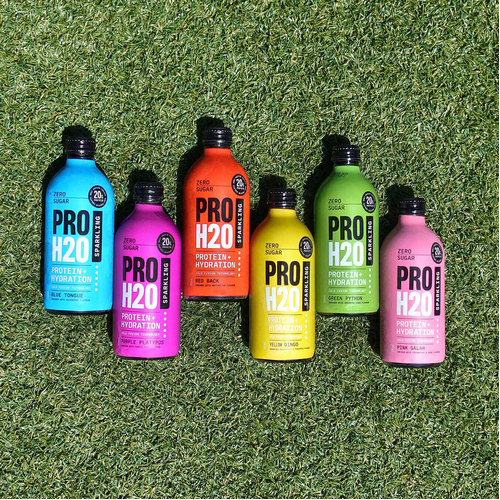 6x PRO H20 Sparkling 20g Protein Hydration Drink Zero Sugar Hydrate Mix Pack - Main Image