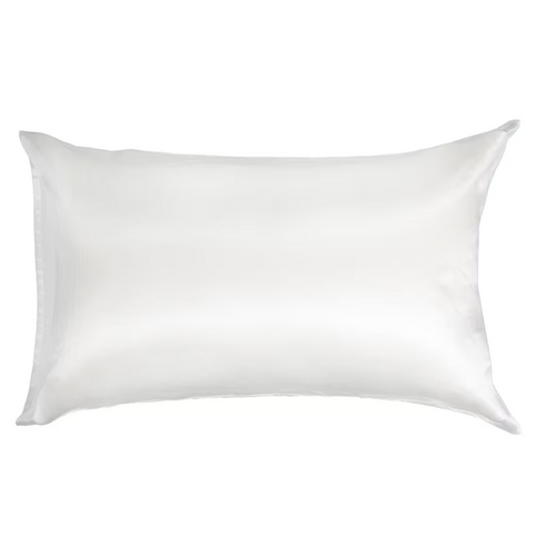 Silk Pillowcase Standard Size Pillow Case in White - Main Image