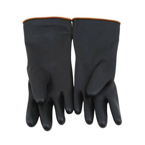 Latex Gloves Rubber PPE Industrial Anti Chemical Acid Heavy Duty - Main Image