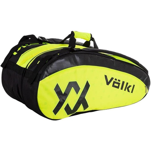 Volkl Classic Tour Combi Bag for 6-9 Racquets in Yellow/Black - Main Image