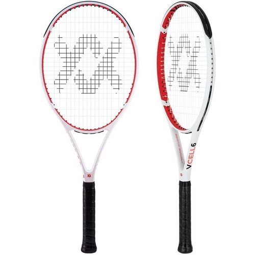 Volkl V-Cell 6 Tennis Racquet - Fully Strung Racket & Free Dampener - 4 1/8 - Main Image