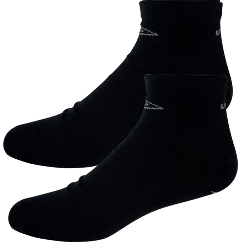 Umbro Mens Trainer Ankle Socks - Black - 1 Pack of 3 Pairs - EU 39-42 - Main Image