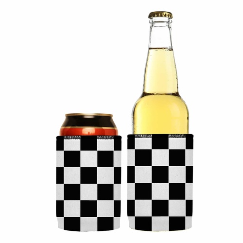 Large Checkerboard Stubby Cooler 2-Pack - Standard - Main Image