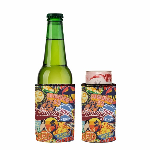 Vintage Summer Stubby Cooler 2-Pack - Standard - Main Image