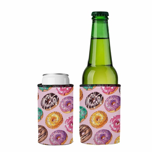 Donuts Go Nuts Stubby Cooler 2-Pack - Standard - Main Image