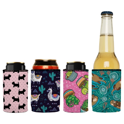 Animals Stubby Cooler 4-Pack - Standard - Main Image