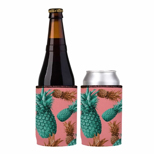 Mmm Pineapples Yummy Stubby Cooler 2-Pack - Standard - Main Image