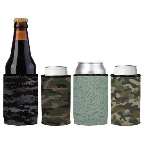 Just Camo Stubby Cooler 4-Pack - Standard - Main Image