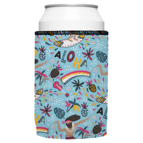 Surfing Aloha Stubby Cooler - Standard - Main Image