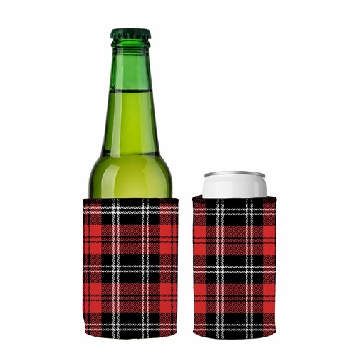 Scottish Tartan Plaid Stubby Cooler 2-Pack - Standard - Main Image
