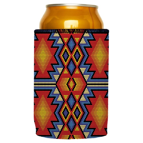 Huichol Beading Stubby Cooler - Standard - Main Image