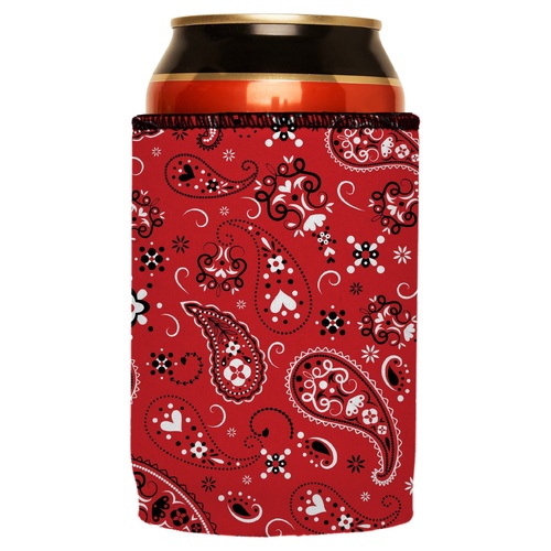 Red Bandana Stubby Cooler - Standard - Main Image