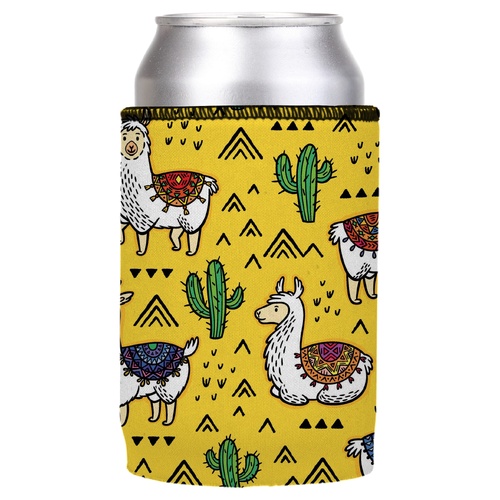 Llamas & Cactus Stubby Cooler - Standard - Main Image