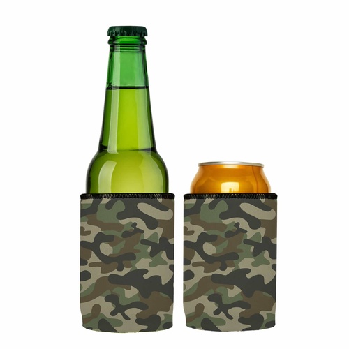 Woodland Camo Stubby Cooler 2-Pack - Standard - Main Image