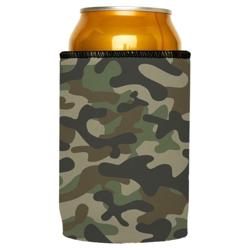 Woodland Camo Stubby Cooler - Standard - Main Image