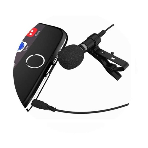 Hridz 3.5mm Clip-on Lapel Lavalier Microphone for Mobile Phone - Main Image