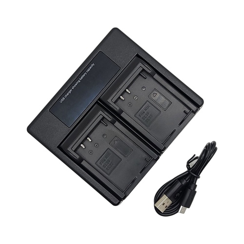 Hridz EN-EL20 Dual USB Battery Charger for Nikon EN-EL20 EL22 EL20A J1 J2 J3 S1 V3 - Main Image
