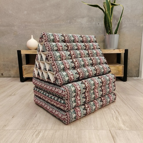 Jumbo Thai Triangle Pillow THREE FOLDS MixEle - Main Image