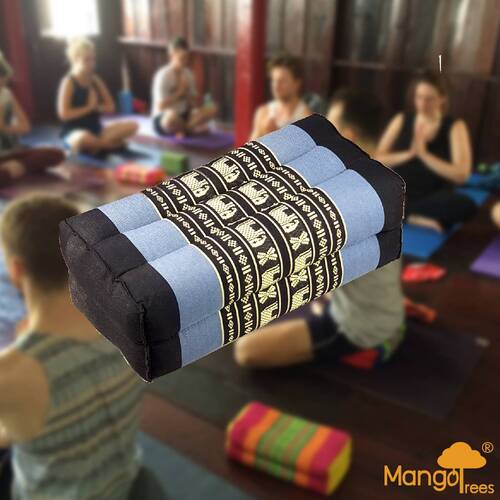 Yoga Block Meditation Cushion BlueEle - Main Image