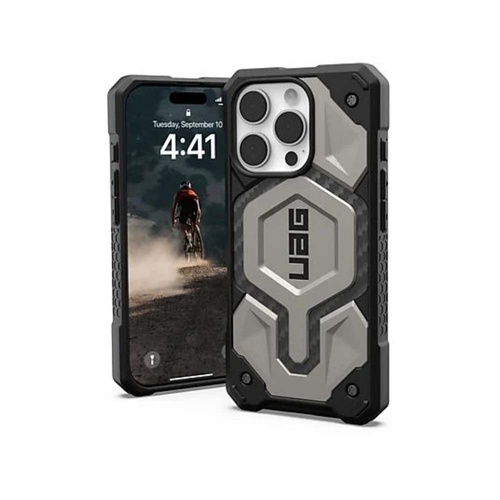 UAG Monarch Pro Back Case for iPhone 16 Pro - Titanium - Main Image
