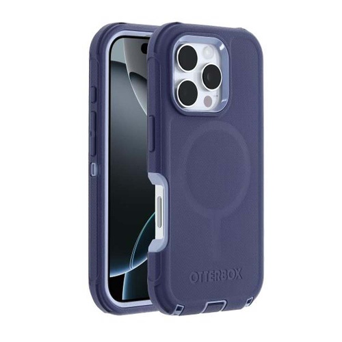 OtterBox Defender MagSafe Back Case for iPhone 16 Pro - Purple - Main Image