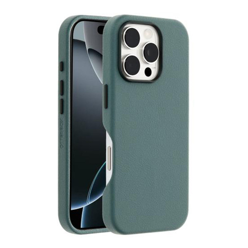 OtterBox Symmetry Cactus Leather Back Case for iPhone 16 Pro - Green - Main Image