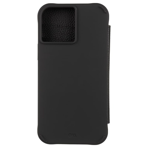 Case-Mate Tough Wallet Folio Case w/MagSafe For iPhone 13 Pro Max (6.7") - Black - Main Image