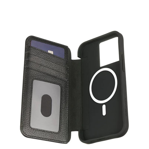 Case-Mate Wallet Folio Case with MagSafe for iPhone 14 Pro (6.1") - Black - Main Image