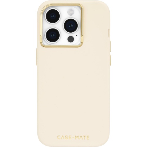 Case-Mate Silicone MagSafe Case For iPhone 15 Pro - Beige - Main Image