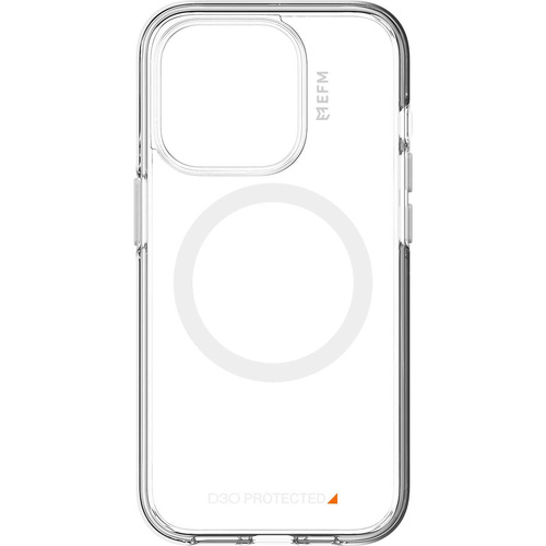 EFM Aspen Case Armour with D3O BIO suits iPhone 15 Pro - 6.1" - Clear - Main Image