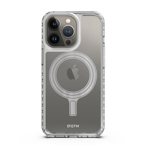 EFM Zurich Flux Case Armour Compatible with MagSafe for iPhone 13 Pro (6.1" Pro) - Frost Clear - Main Image