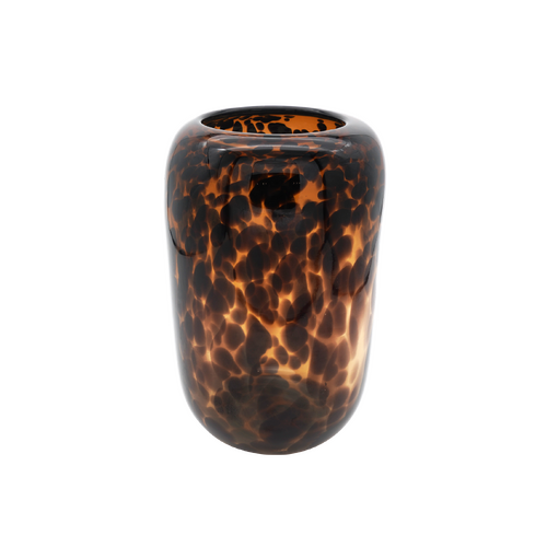 Leopard Glass Vase - Main Image