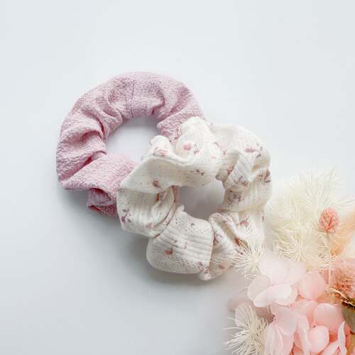 MANGO JELLY Scrunchies 2P - Pink - Main Image